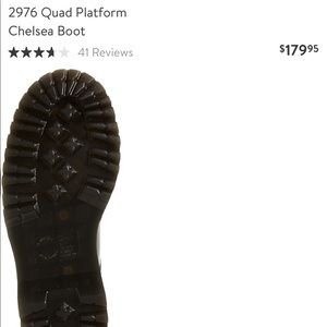 Dr Marten chelsea boots. Worn once.